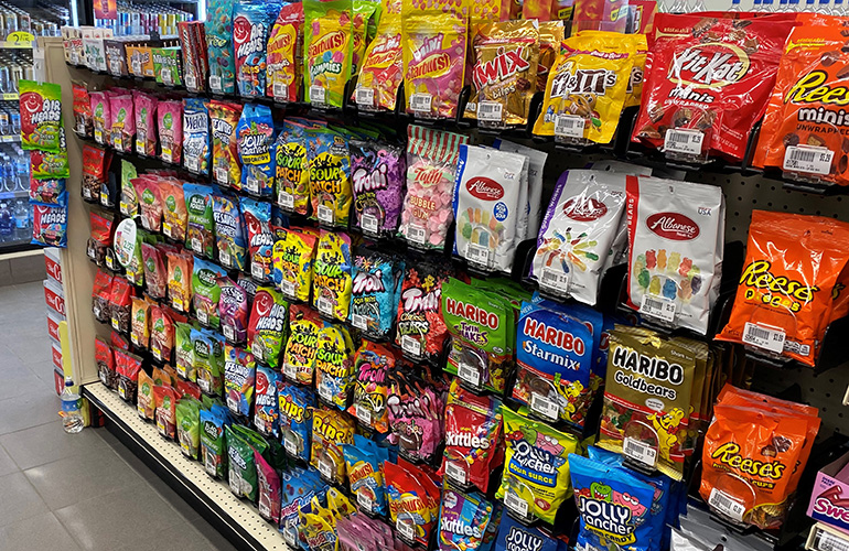 Candy aisle shop