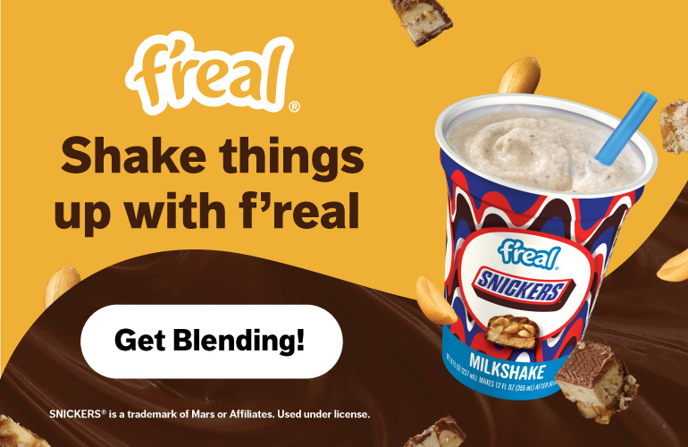 Self-Serve Milkshake Machines : Freal blender