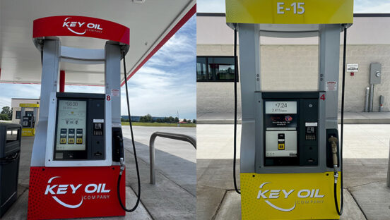 DFS-anthem-pumps-red-and-yellow-at-Key-Oil-location.
