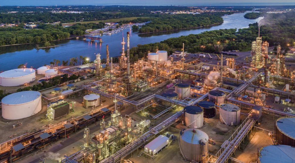 refinery.