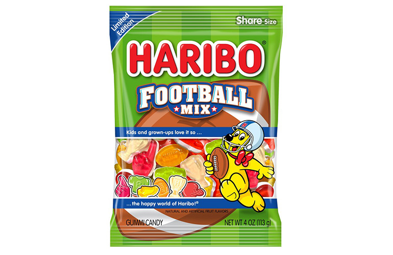 Football-Themed Gummy Candy