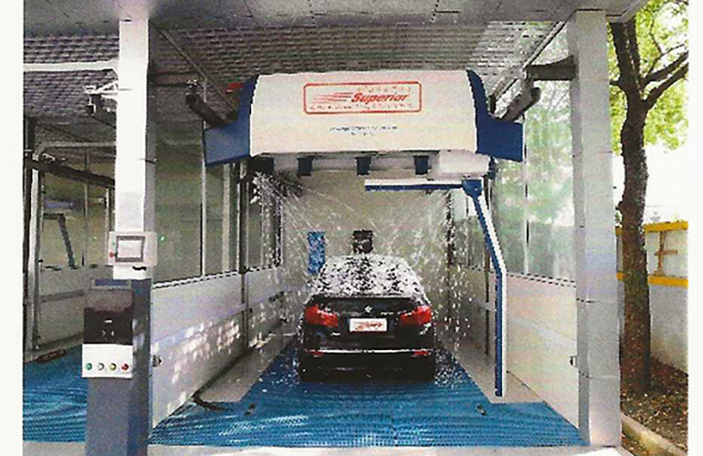 car-wash-setup-with-black-car.