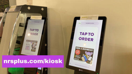 kiosks.