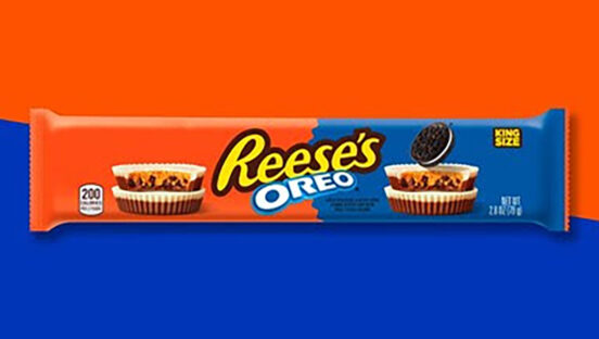 reese's-oreo-cup-on-orange-and-blue-background.