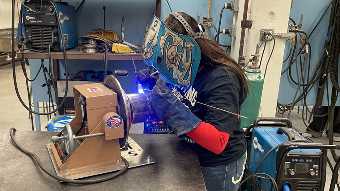 Marathon Refinery Donates Scrap Metal for Utah Students Training for Trade Careers